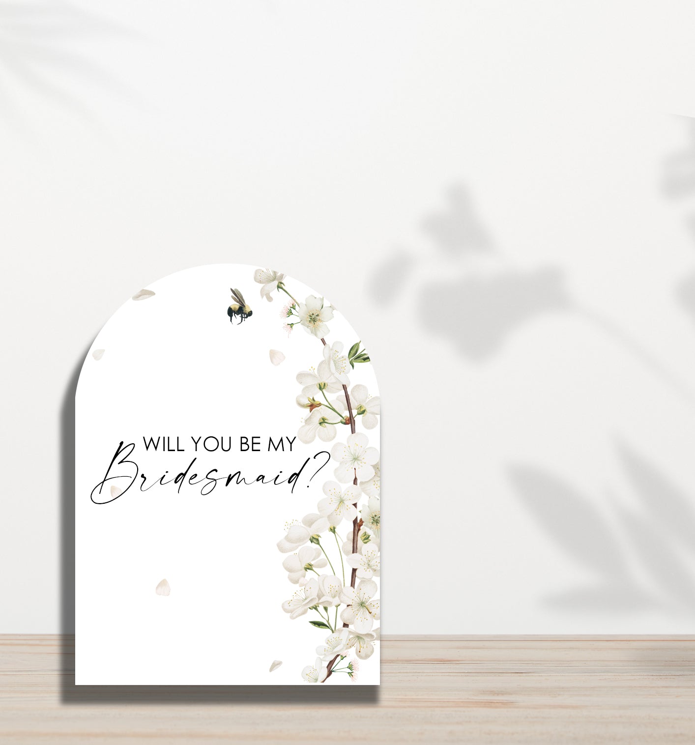 Gentle Bridesmaid Proposal Card