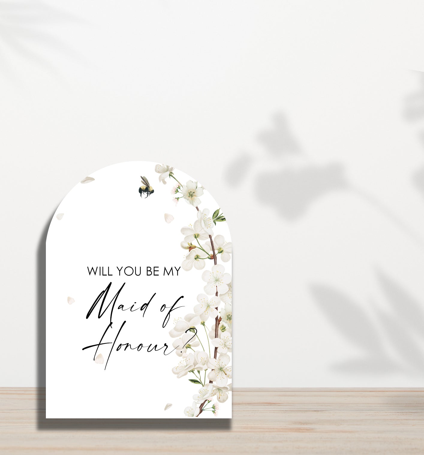Gentle Bridesmaid Proposal Card