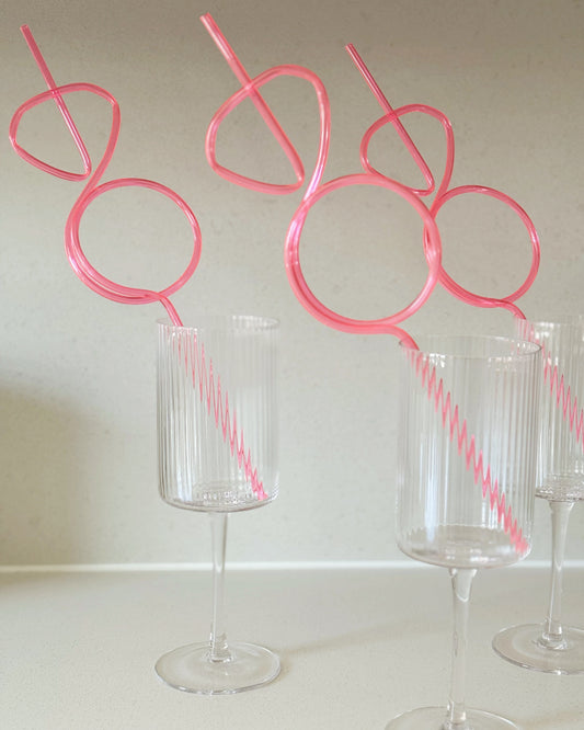 Ring Shaped Straws (1pc)