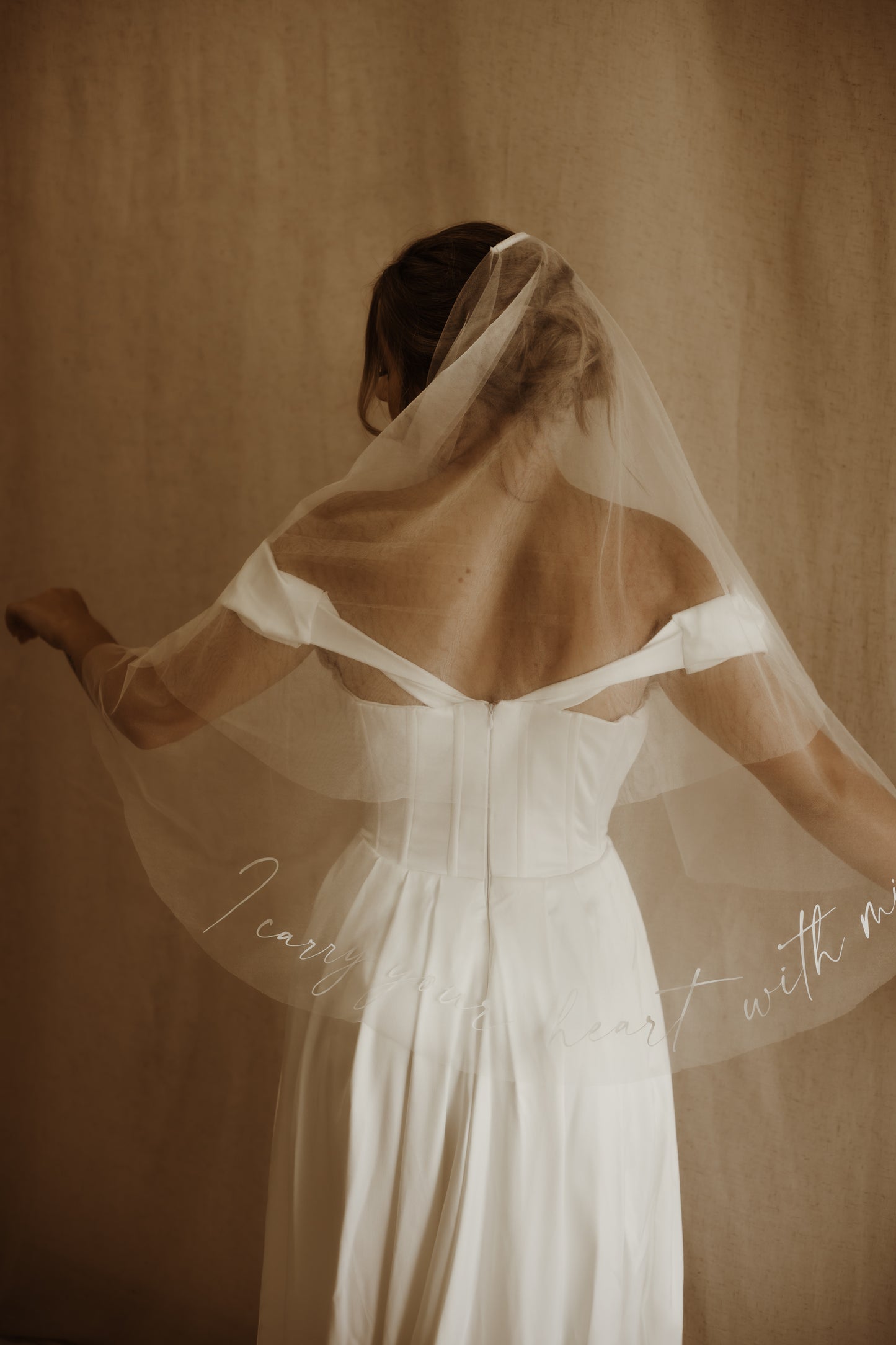 Personalized Printed Veil