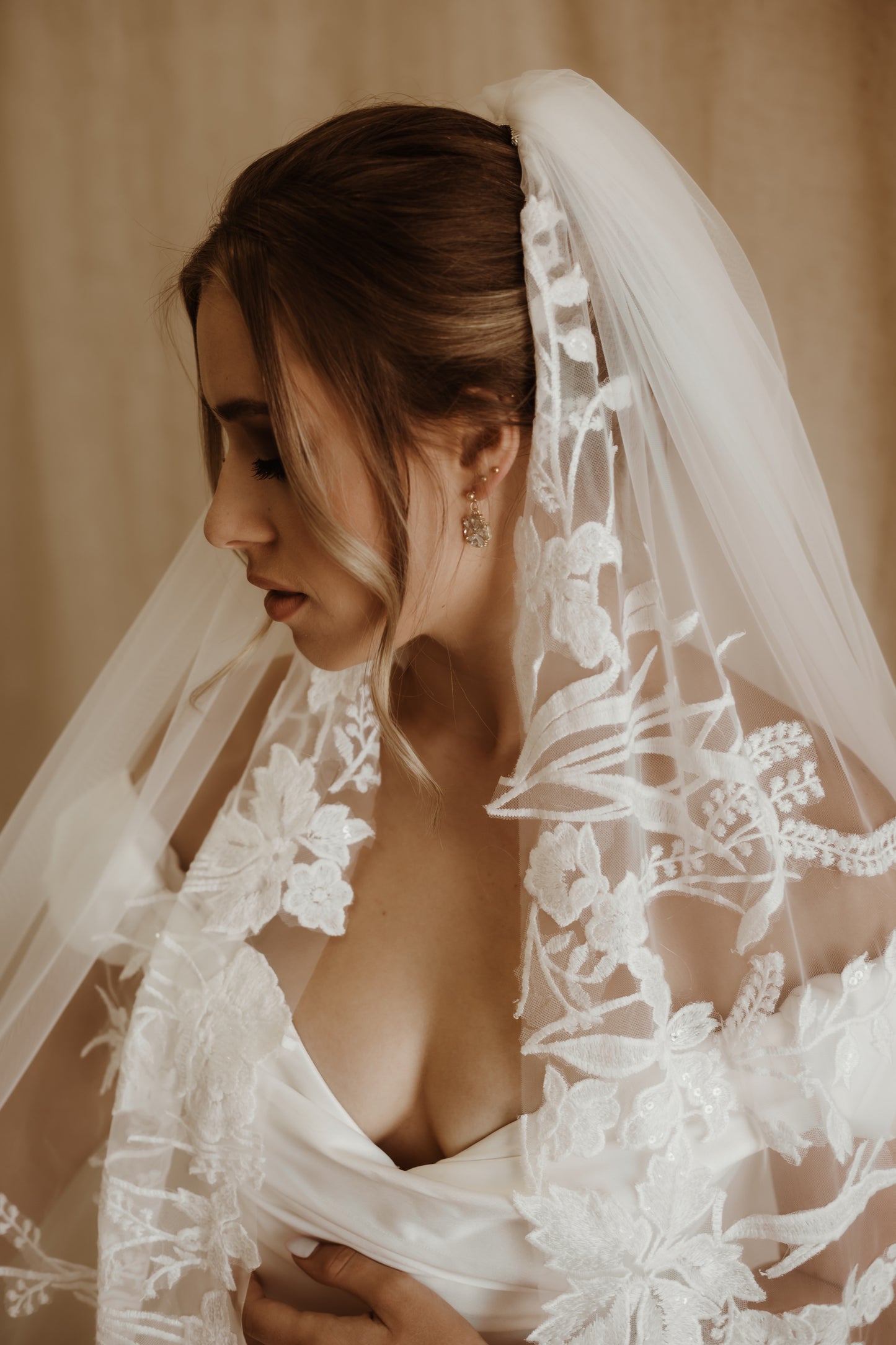 Willow Lace edge Veil